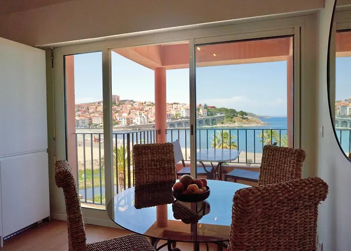 Vue Panoramique Exceptionnelle L T2 Mezzanine Luxueux Appartement Banyuls-sur-Mer